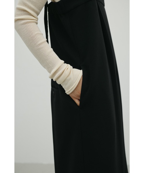 STYLEMIXER（スタイルミキサー）の「【ZOZO限定】ワイドストラップオールインワン（つなぎ/オールインワン・レディース・グレー/ブラック・SMALL/MEDIUM）」の9枚目の写真