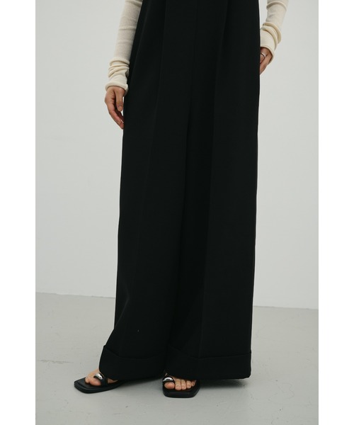 STYLEMIXER（スタイルミキサー）の「【ZOZO限定】ワイドストラップオールインワン（つなぎ/オールインワン・レディース・グレー/ブラック・SMALL/MEDIUM）」の10枚目の写真