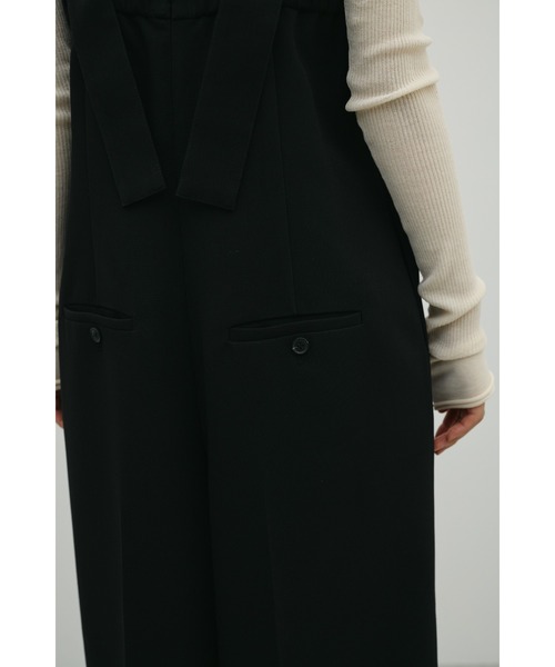 STYLEMIXER（スタイルミキサー）の「【ZOZO限定】ワイドストラップオールインワン（つなぎ/オールインワン・レディース・グレー/ブラック・SMALL/MEDIUM）」の12枚目の写真