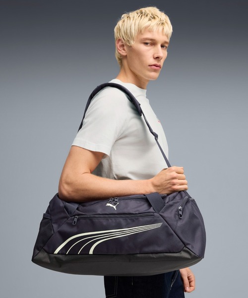 PUMA(プーマ)の「PUMA プーマ ユニセックス プーマ ファンダメンタル スモール スポーツ バ(ボストンバッグ・メンズ・ブルー系その他2/グレー/ピンク/パープル・フリー)」の3枚目の写真
