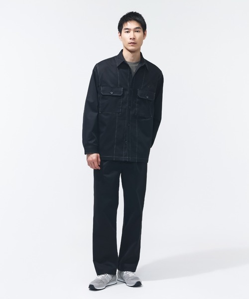 NEW BALANCE(ニューバランス)の「【別注】ニューバランス New Balance チノスタイルジャケット 限定コラボ(その他アウター・メンズ・ブラック/ベージュ・LL/L/M/S)」の6枚目の写真