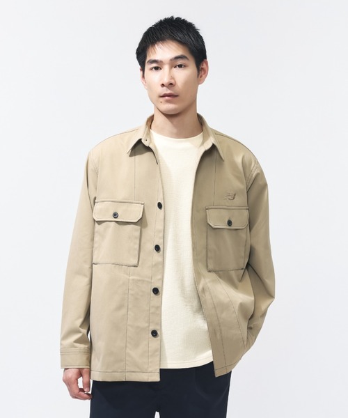 NEW BALANCE(ニューバランス)の「【別注】ニューバランス New Balance チノスタイルジャケット 限定コラボ(その他アウター・メンズ・ブラック/ベージュ・LL/L/M/S)」の12枚目の写真