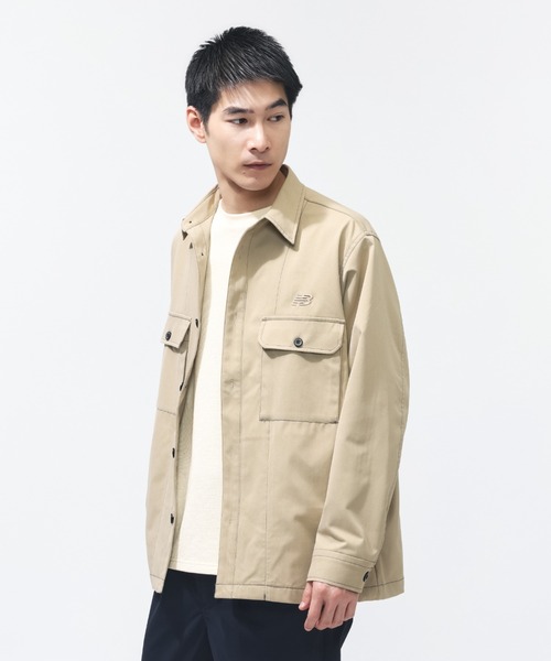 NEW BALANCE(ニューバランス)の「【別注】ニューバランス New Balance チノスタイルジャケット 限定コラボ(その他アウター・メンズ・ブラック/ベージュ・LL/L/M/S)」の13枚目の写真