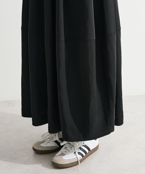 Green　Parks（グリーンパークス）の「SET2点 キャミビスチェ＋スカート（ワンピース・レディース・ブラック/カーキ・FREE）」の17枚目の写真