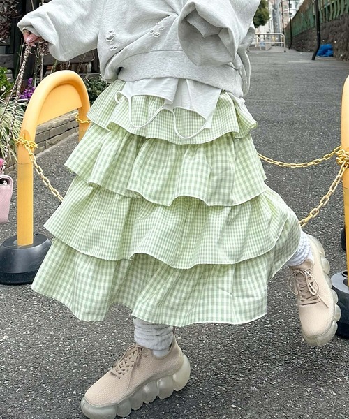 Alley Tokyo（アリートーキョー）の「いろんな柄ティアードボリューム