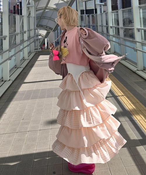 Alley Tokyo（アリートーキョー）の「いろんな柄ティアードボリューム