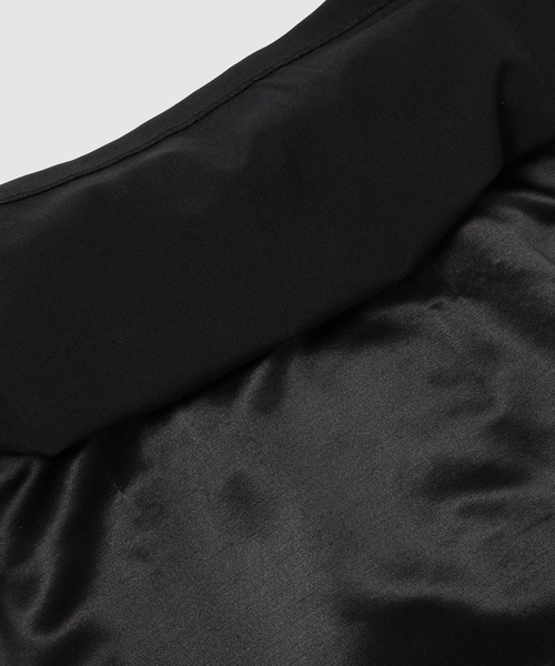 GURTWEIN( ガーウィン)の「Ballet-waist two layer wool, silk and chiffon maxi skirt(スカート・レディース・ブラック・M/S)」の7枚目の写真
