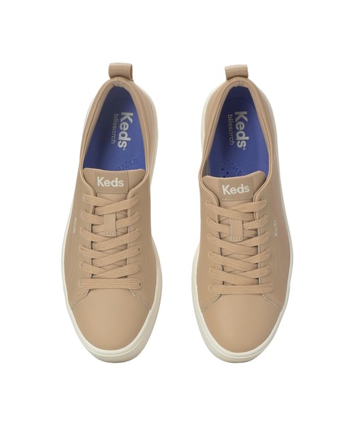 Keds(ケッズ)の「Keds ケッズ スカイラー レザー ベージュ(スニーカー・レディース・ベージュ・24.0cm/24.5cm/25.0cm/23.5cm/23.0cm/22.5cm)」の3枚目の写真