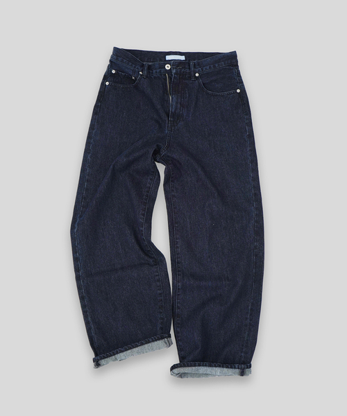 WISM(ウィズム)の「NAMELESSNESS / ネームレスネス DENIM PANT(その他パンツ・メンズ・ブルー系その他/ネイビー・3/2)」の1枚目の写真