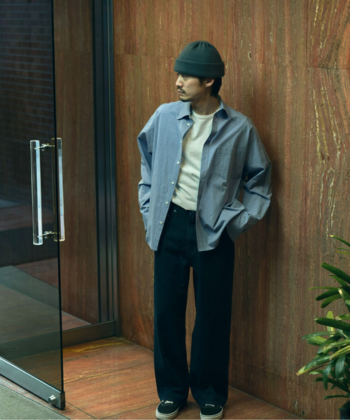 WISM(ウィズム)の「NAMELESSNESS / ネームレスネス DENIM PANT(その他パンツ・メンズ・ブルー系その他/ネイビー・3/2)」の7枚目の写真