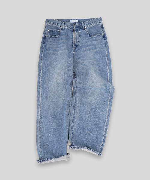 WISM(ウィズム)の「NAMELESSNESS / ネームレスネス DENIM PANT(その他パンツ・メンズ・ブルー系その他/ネイビー・3/2)」の12枚目の写真