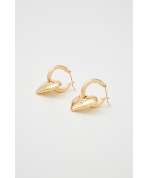 MOUSSY（マウジー）の「SIGNET ピアス（ピアス（両耳用）・レディース・シルバー/ゴールド・FREE）」の5枚目の写真