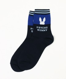 Psycho Bunny | [GOLF]ポケバニライク バイカラーソックス(ソックス/靴下)