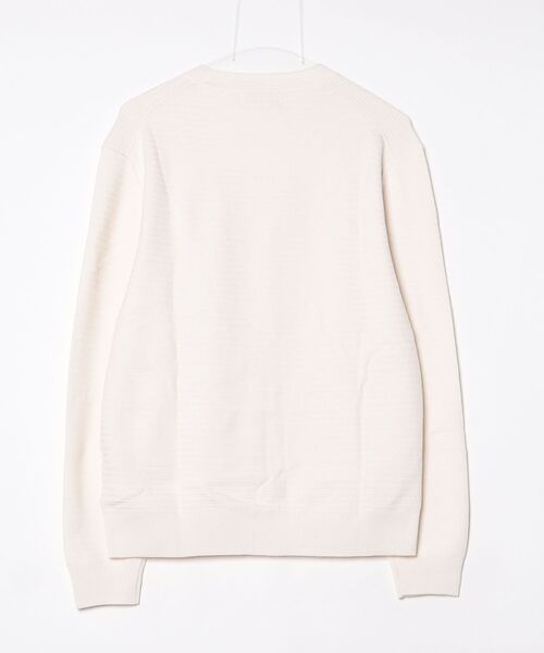 BANANA REPUBLIC FACTORY STORE(バナナリパブリック ファクトリーストア)の「BANANA REPUBLIC FACTORY STORE テクスチャー クルーネック セーター(ニット/セーター・メンズ・ネイビー/ブルー/ホワイト・XL/L/M/S)」の4枚目の写真