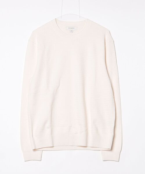 BANANA REPUBLIC FACTORY STORE(バナナリパブリック ファクトリーストア)の「BANANA REPUBLIC FACTORY STORE テクスチャー クルーネック セーター(ニット/セーター・メンズ・ネイビー/ブルー/ホワイト・XL/L/M/S)」の9枚目の写真