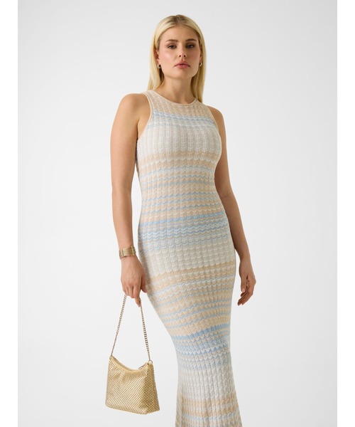 Guess(ゲス)の「ROSALYN Sweater Dress ワンピース ドレス マキシ丈(ワンピース・レディース・アイボリー/ピンク・MEDIUM/SMALL/X-SMALL)」の20枚目の写真