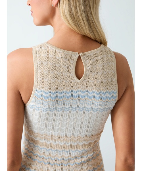 Guess(ゲス)の「ROSALYN Sweater Dress ワンピース ドレス マキシ丈(ワンピース・レディース・アイボリー/ピンク・MEDIUM/SMALL/X-SMALL)」の14枚目の写真