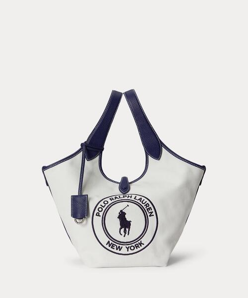 Polo Play ロゴ キャンバス トート(トートバッグ)|POLO RALPH Polo Play ロゴ キャンバス トート(トートバッグ)|POLO RALPH