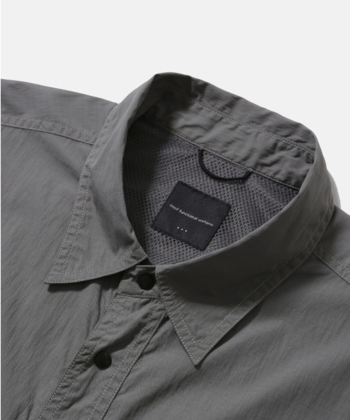 MOIF（モイフ）の「[SS26] UTILITY DEPOT SHIRT / ZINC GRAY（シャツ/ブラウス・メンズ・その他・1(S)/2(M)/3(L)）」の3枚目の写真