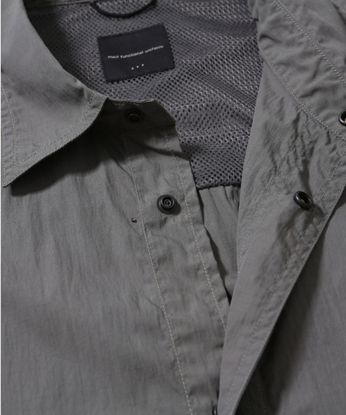 MOIF（モイフ）の「[SS26] UTILITY DEPOT SHIRT / ZINC GRAY（シャツ/ブラウス・メンズ・その他・1(S)/2(M)/3(L)）」の7枚目の写真