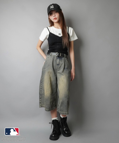 SPINNS(スピンズ)の「レース切り替えキャミソール(キャミソール・レディース・ホワイト/ブラック・ONESIZE)」の18枚目の写真