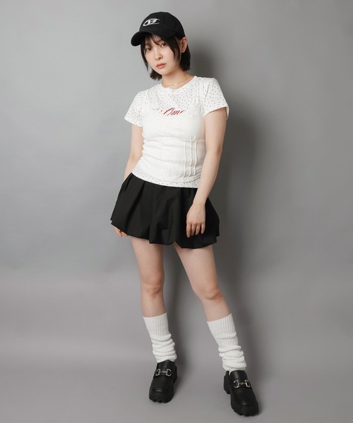SPINNS(スピンズ)の「レース切り替えキャミソール(キャミソール・レディース・ホワイト/ブラック・ONESIZE)」の20枚目の写真