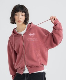 FLUKE HOLIC（フロックホリック）の「PIGMENT EMB LOGO CROPPED PARKA（パーカー）」