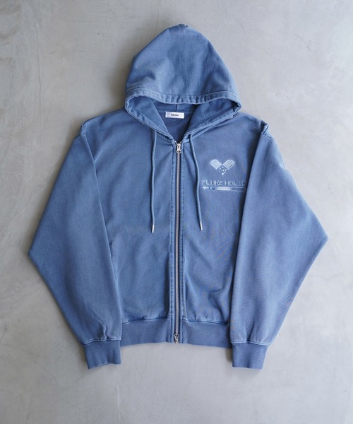 PIGMENT EMB LOGO CROPPED PARKA（パーカー）｜FLUKE HOLIC（フロック