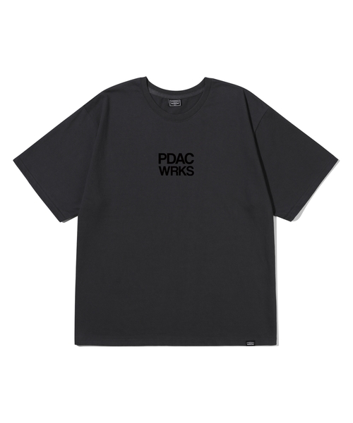 PEID(ペイド)の「PD PDAC半袖Tシャツチャコール(Tシャツ/カットソー・レディース・チャコール・2/3/4/5/6/1)」の1枚目の写真