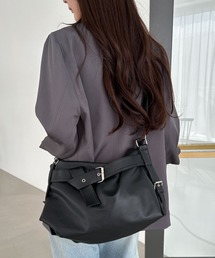 WEGO/【26年春夏新作】ワンベルトデザイン2wayショルダー