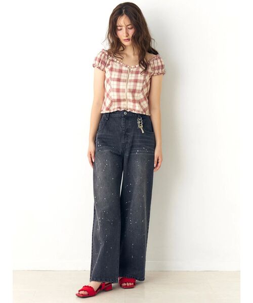 CALNAMUR（カルナムール）の「フリルディテールミュール（サンダル・レディース・レッド/ブラウン・SMALL/MEDIUM/LARGE）」の4枚目の写真