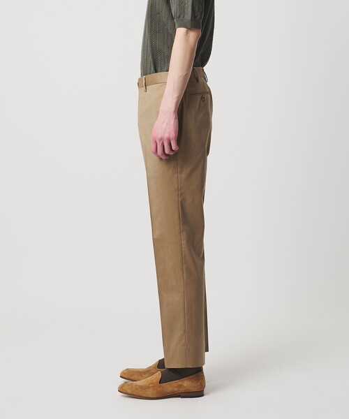 UNITED ARROWS(ユナイテッドアローズ)の「クールモーション ツイル サイドエクステンド ノープリーツ スラックス COMFORT EASY‐MODEL 接触冷感 吸水速乾 ヨコストレッチ(スラックス・メンズ・グレー系/ベージュ・50/44/46/48)」の18枚目の写真