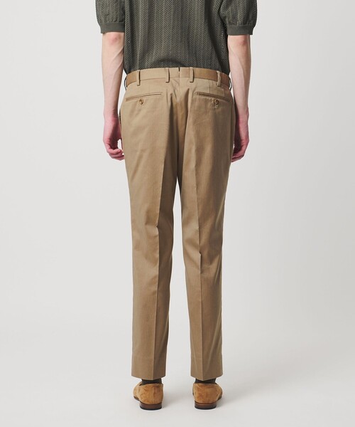 UNITED ARROWS(ユナイテッドアローズ)の「クールモーション ツイル サイドエクステンド ノープリーツ スラックス COMFORT EASY‐MODEL 接触冷感 吸水速乾 ヨコストレッチ(スラックス・メンズ・グレー系/ベージュ・50/44/46/48)」の19枚目の写真