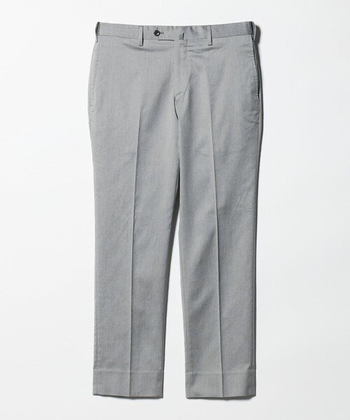 UNITED ARROWS(ユナイテッドアローズ)の「クールモーション ツイル サイドエクステンド ノープリーツ スラックス COMFORT EASY‐MODEL 接触冷感 吸水速乾 ヨコストレッチ(スラックス・メンズ・グレー系/ベージュ・50/44/46/48)」の20枚目の写真