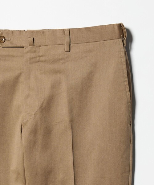 UNITED ARROWS(ユナイテッドアローズ)の「クールモーション ツイル サイドエクステンド ノープリーツ スラックス COMFORT EASY‐MODEL 接触冷感 吸水速乾 ヨコストレッチ(スラックス・メンズ・グレー系/ベージュ・50/44/46/48)」の5枚目の写真