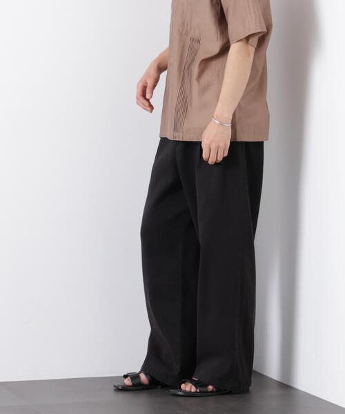 NANO universe（ナノユニバース）の「｢OtoNANO｣ SUNFADE DENIM（デニムパンツ・メンズ・ブラック/ブラウン・L/M/S）」の2枚目の写真