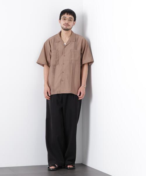 NANO universe（ナノユニバース）の「｢OtoNANO｣ SUNFADE DENIM（デニムパンツ・メンズ・ブラック/ブラウン・L/M/S）」の4枚目の写真