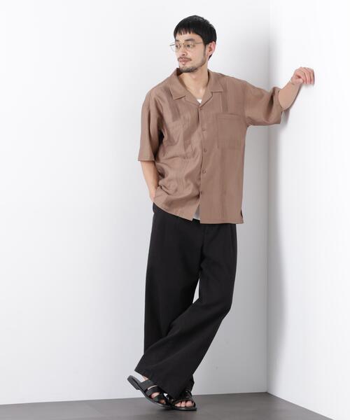 NANO universe（ナノユニバース）の「｢OtoNANO｣ SUNFADE DENIM（デニムパンツ・メンズ・ブラック/ブラウン・L/M/S）」の6枚目の写真