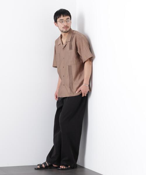 NANO universe（ナノユニバース）の「｢OtoNANO｣ SUNFADE DENIM（デニムパンツ・メンズ・ブラック/ブラウン・L/M/S）」の8枚目の写真