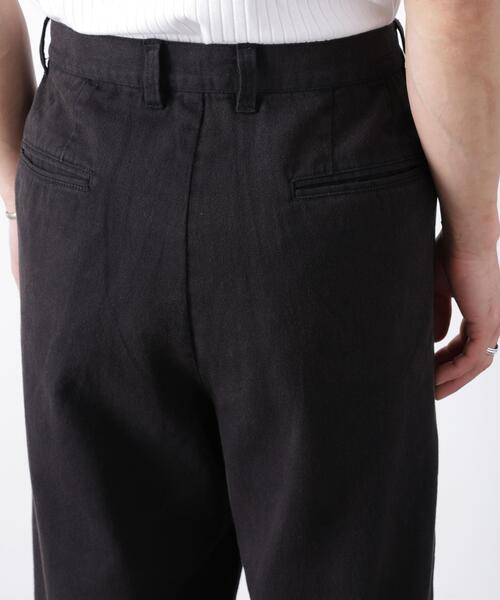 NANO universe（ナノユニバース）の「｢OtoNANO｣ SUNFADE DENIM（デニムパンツ・メンズ・ブラック/ブラウン・L/M/S）」の12枚目の写真