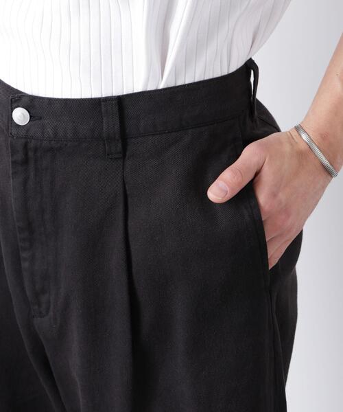 NANO universe（ナノユニバース）の「｢OtoNANO｣ SUNFADE DENIM（デニムパンツ・メンズ・ブラック/ブラウン・L/M/S）」の14枚目の写真