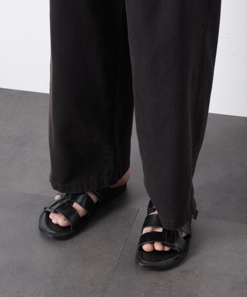 NANO universe（ナノユニバース）の「｢OtoNANO｣ SUNFADE DENIM（デニムパンツ・メンズ・ブラック/ブラウン・L/M/S）」の15枚目の写真