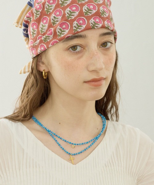 GEORGE'S(ジョージズ)の「【OJO DE MEX】1Motif Necklace(ネックレス・レディース・ターコイズブルー/イエロー/ブラック/グリーン/ブルー系その他/イエロー系その他2・FREE)」の13枚目の写真