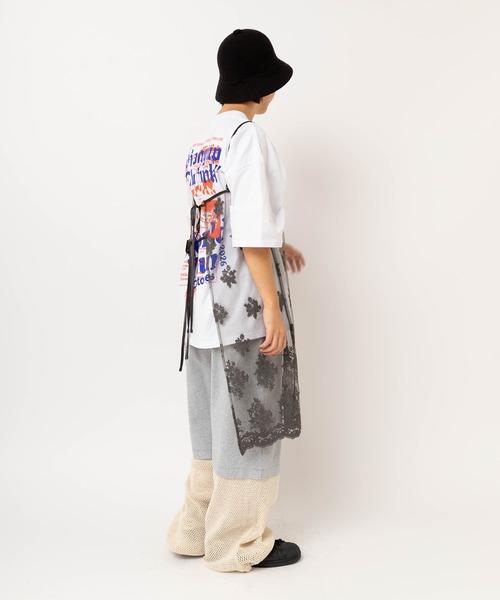 MARKEY'S（マーキーズ）の「M2642 ポップトーンズプリントビッグT（Tシャツ/カットソー・レディース・ピンク/ホワイト/ブラック・MEDIUM）」の21枚目の写真