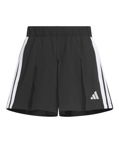 adidas(アディダス)の「アディダス adidas ストレッチ ウーブン ルーズフィット スコート(その他パンツ・キッズ・ブラック・120cm/130cm/140cm/150cm/160cm)」の1枚目の写真