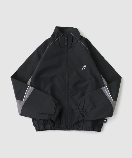 BOTT(ボット)の「BoTT / ボット RAGLAN TRACK JACKET(ナイロンジャケット・メンズ・ブラック/グレー・LARGE/MEDIUM/SMALL)」の11枚目の写真