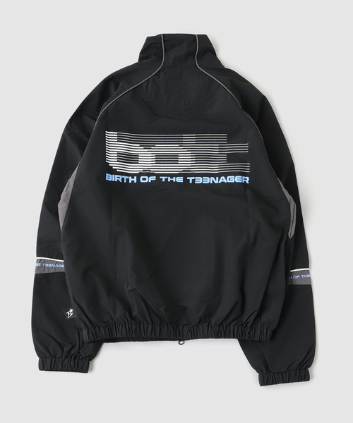 BOTT(ボット)の「BoTT / ボット RAGLAN TRACK JACKET(ナイロンジャケット・メンズ・ブラック/グレー・LARGE/MEDIUM/SMALL)」の12枚目の写真