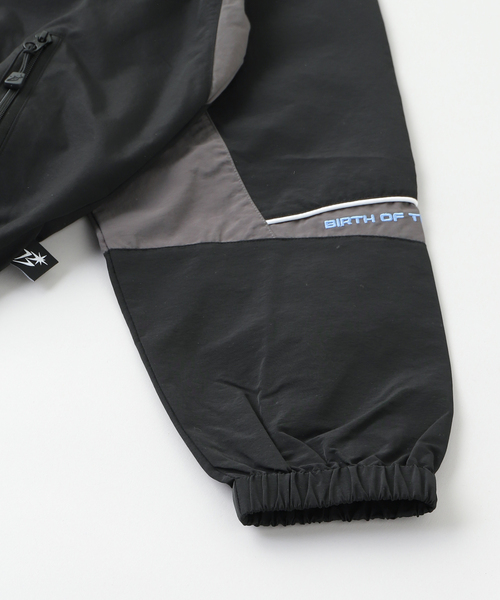 BOTT(ボット)の「BoTT / ボット RAGLAN TRACK JACKET(ナイロンジャケット・メンズ・ブラック/グレー・LARGE/MEDIUM/SMALL)」の16枚目の写真