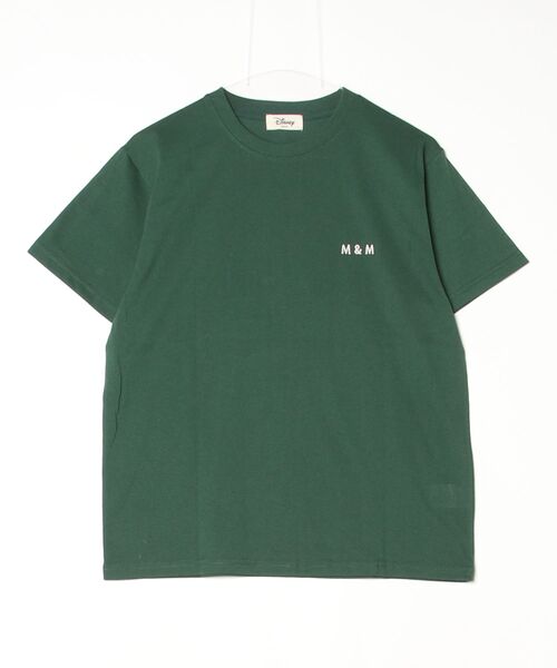 Disney(ディズニー)の「【DISNEY/ディズニー】ミッキーマウス・ミニーマウス プリント半袖Tシャツ MICKEY AND FRIENDS(Tシャツ/カットソー・レディース・ピンク/グリーン/ブラック/クリーム・LARGE/MEDIUM)」の7枚目の写真