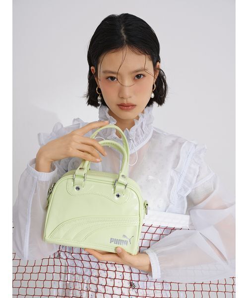 LILY BROWN(リリーブラウン)の「【LILY BROWN×PUMA】ミニグリップバッグ(ハンドバッグ・レディース・サックスブルー/ライム・F)」の22枚目の写真